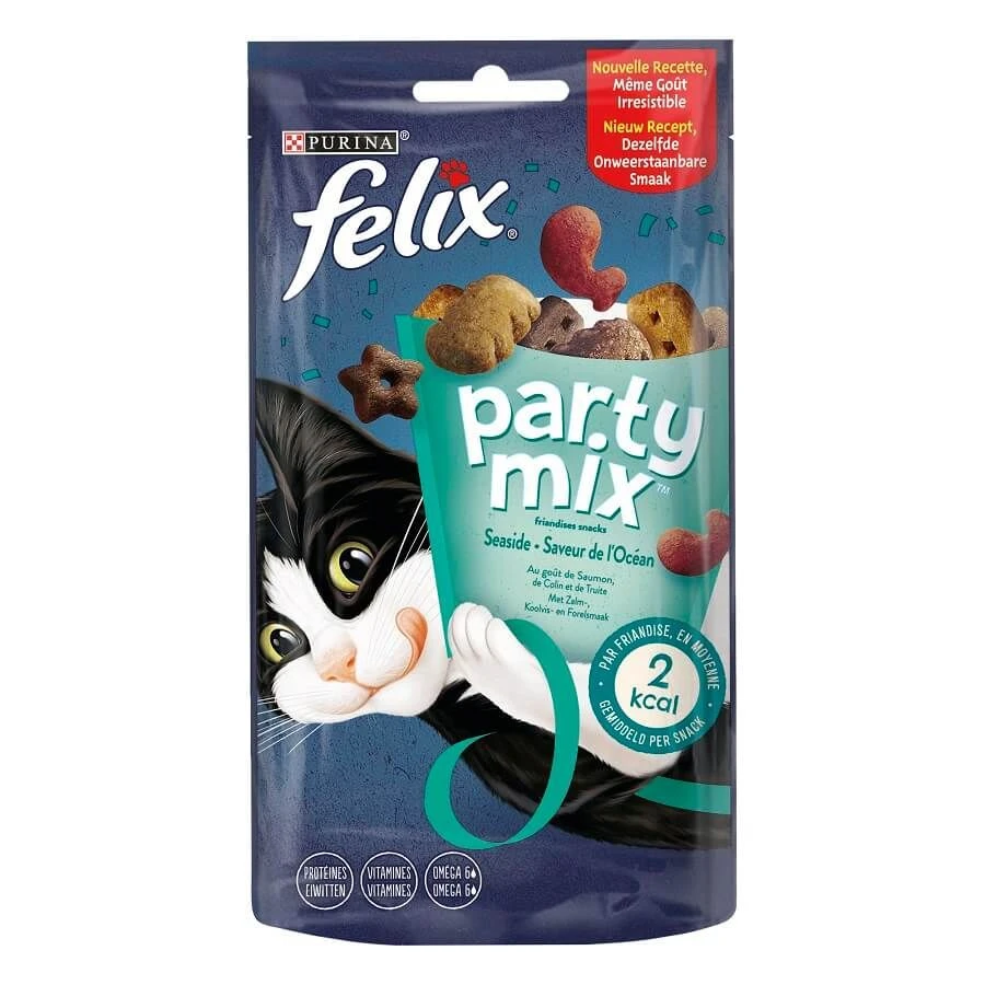 Felix Party Mix Saveur De L'Océan Chat 60 G 4 Felix Party Mix Saveur De L'Océan Chat 60 G – Image 2