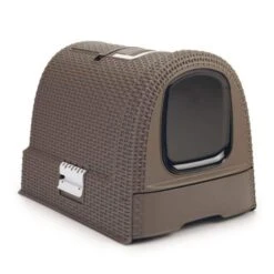 Maison De Toilette Curver Petlife Litter Box Moka