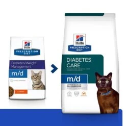 Hill's Prescription Diet Feline M/D 1.5 Kg -Fournitures Pour Animaux 52742048208 0 prescription diet chat m d croquettes poulet 1