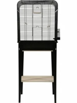 Zolux Cage Chic Loft Noir Pour Oiseaux M