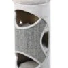 Trixie Cat Tower Gracia Chat Diam 85 Cm Gris Clair -Fournitures Pour Animaux cat tower gracia 3