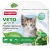 Beaphar VETOpure 3 Pipettes Répulsives Antiparasitaires Chaton -Fournitures Pour Animaux chaton