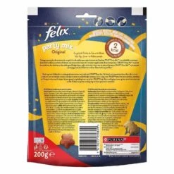 Felix Party Mix Original Chat 200 G -Fournitures Pour Animaux feilx party mix 2