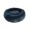 Ferribiella Lit Rond Donut Anthracite Ø 60 Cm -Fournitures Pour Animaux ferribiella lit rond nuvoletta gris o 60 cm