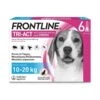 Frontline Tri Act Spot On Chien Moyen 10 - 20 Kg 6 Pipettes -Fournitures Pour Animaux frontline tri act spot on chien moyen 10 20 kg 6 pipettes