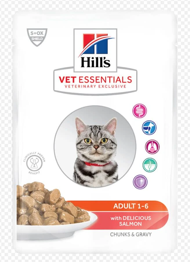 Hill's Science Plan VetEssentials Feline Adult Saumon 12 X 85 G