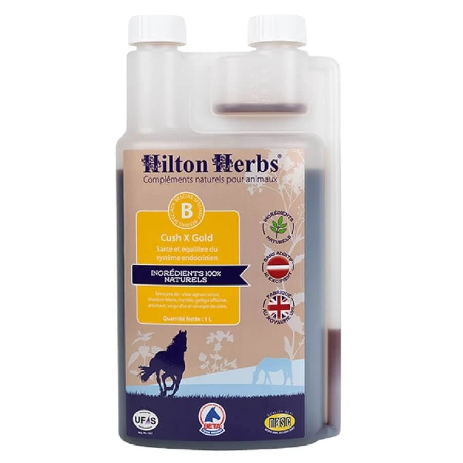 Hilton Herbs Cush X Gold Pour Cheval 1 L 3 Hilton Herbs Cush X Gold Pour Cheval 1 L