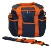 Kerbl Sac De Rangement Bleu Marine Et Orange -Fournitures Pour Animaux kerbl covalliero sac de pansage rouge et noir