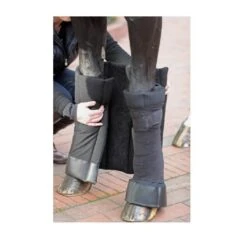 Kerbl Sous-bande Cheval Noir 65 X 52 Cm -Fournitures Pour Animaux kerbl masque anti mouches cob 4