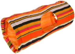 Kerbl Tunnel De Jeu Rayé Multicolore Rongeur 60 Cm -Fournitures Pour Animaux kerbl tunnel de jeu pour rongeurs 60cm