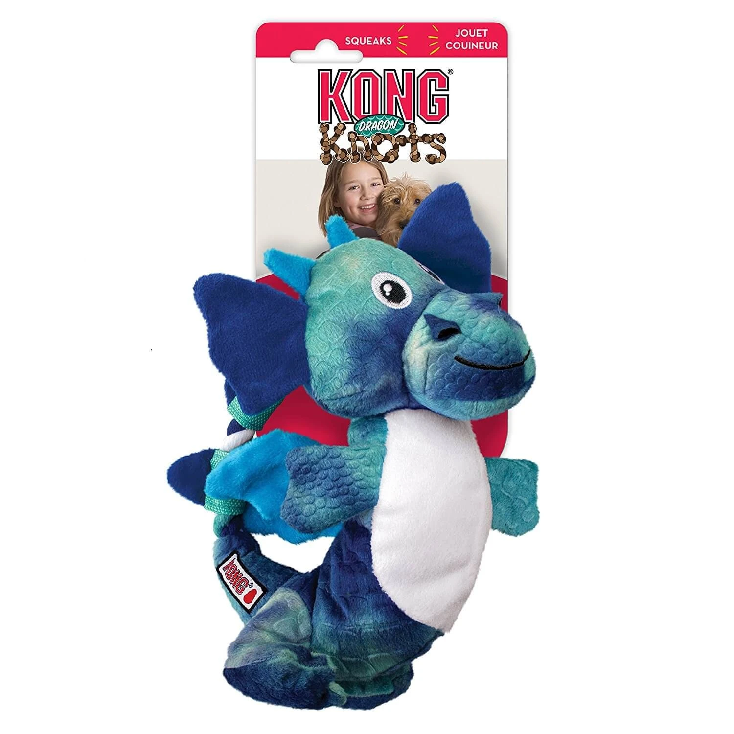 KONG Dragon Knots Pour Chien M/L – Image 2