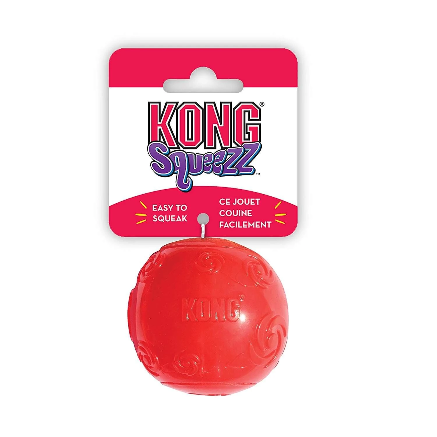 KONG Squeezz Ball Pour Chien L 3 KONG Squeezz Ball Pour Chien L
