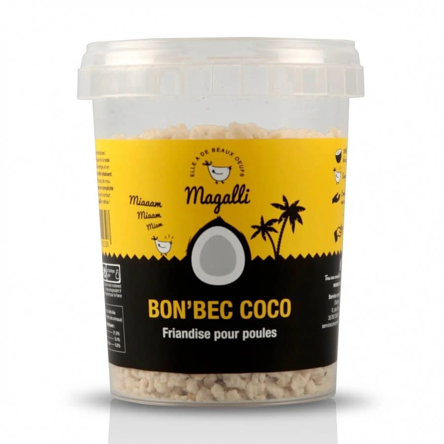 Magalli Friandises Bon'Bec Coco Poule 250 G 3 Magalli Friandises Bon'Bec Coco Poule 250 G
