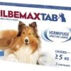 Milbemax Tab Vermifuge Chien De 5kg à 25kg 2cps -Fournitures Pour Animaux milbemax tab vermifuge chien de plus de 5 kg
