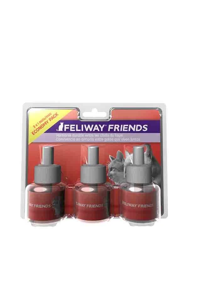 Pack Feliway Friends Recharge 3 X 48 Ml 3 Pack Feliway Friends Recharge 3 X 48 Ml