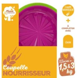 Plume & Compagnie Coupelle Nourrisseur 5 Et 10 Kg