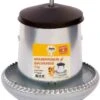 Plume & Compagnie Nourrisseur Galvanisé Pour Poules 5 Kg -Fournitures Pour Animaux plume compagnie nourriseur galvanise pour poules 5 kg