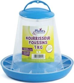 Plume & Compagnie Nourrisseur Plastique Pour Poussin 1 Kg