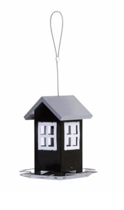 Plumes & Compagnie Distributeur De Graines Normane En Métal -Fournitures Pour Animaux plumes compagnie distributeur de graines normane en me tal4