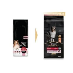 Purina ProPlan Chien Medium Adult Sensitive Skin Saumon OPTIDERMA 14 Kg -Fournitures Pour Animaux purina pro plan dog medium adult sensitive skin saumon optiderma 14 kg