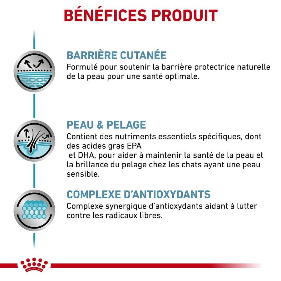 Royal Canin Vet Chat Skin & Coat 12 X 85 G 5 Royal Canin Vet Chat Skin & Coat 12 X 85 G – Image 3