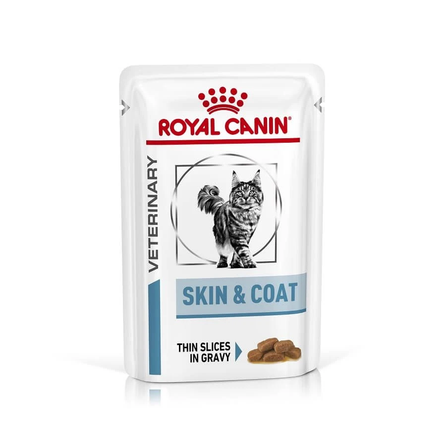 Royal Canin Vet Chat Skin & Coat 12 X 85 G 3 Royal Canin Vet Chat Skin & Coat 12 X 85 G