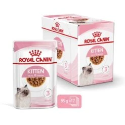 Royal Canin Kitten En Sauce 12 X 85 Grs -Fournitures Pour Animaux royal canin kitten en sauce 6