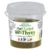 Ferme De Beaumont 100% Thym 200 G 1 Ferme De Beaumont 100% Thym 200 G -Fournitures Pour Animaux thym deshydrate ferme de beaumont fortifiant decongestionnant naturel coryza poule volailles mammiferes 1