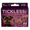 Tickless Pet Rose à Pile -Fournitures Pour Animaux tickless pet rose pile