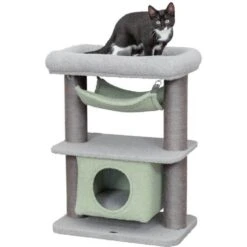 Trixie Arbre à Chat Junior Lunito Gris 71 Cm -Fournitures Pour Animaux trixie arbre a chat junior lunito gris 71 cm 7