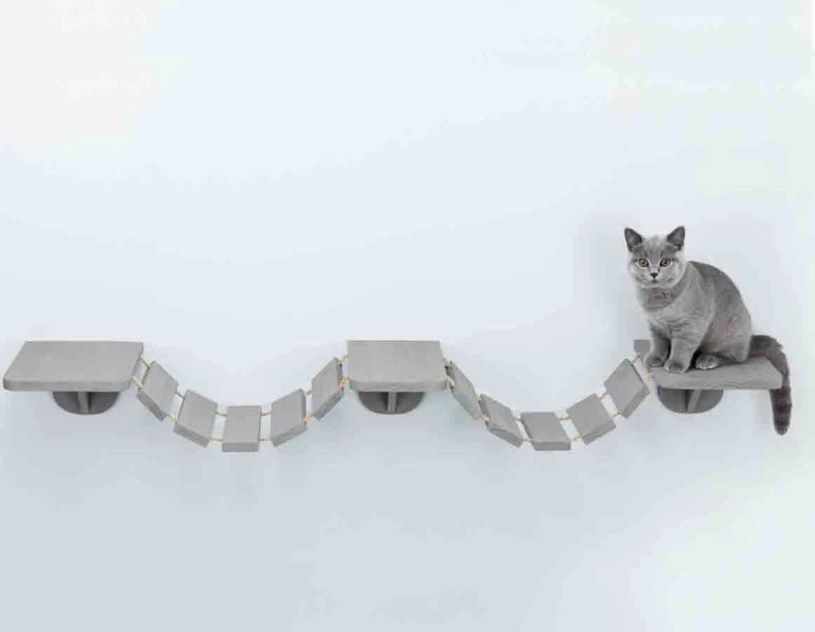 Trixie Echelle D'escalade Pour Montage Mural 150 × 30 Cm 4 Trixie Echelle D'escalade Pour Montage Mural 150 × 30 Cm – Image 2