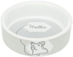 Trixie Gamelle En Céramique Pour Hamster 90 Ml -Fournitures Pour Animaux trixie gamelle en c ramique grise pour hamster 90 ml