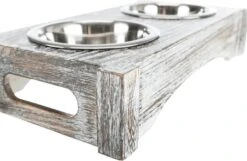 Trixie Set Gamelles Inoxydables Pour Chien Et Chat 0,2 L X2 - Destockage -Fournitures Pour Animaux trixie set 2 cuelles inoxydables pour chien 0 2l x2