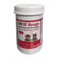 VIT'I5 Rouge Poudre Chat Et Chien 250 G