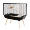 Zolux Cage NEO Silta Noir 2 Zolux Cage NEO Silta Noir -Fournitures Pour Animaux zolux cage neo silta noir 3
